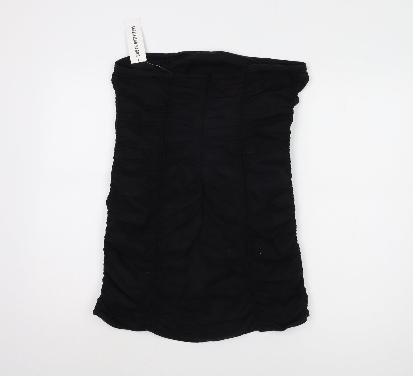 Urban Outfitters Women Black Strapless Dress L
