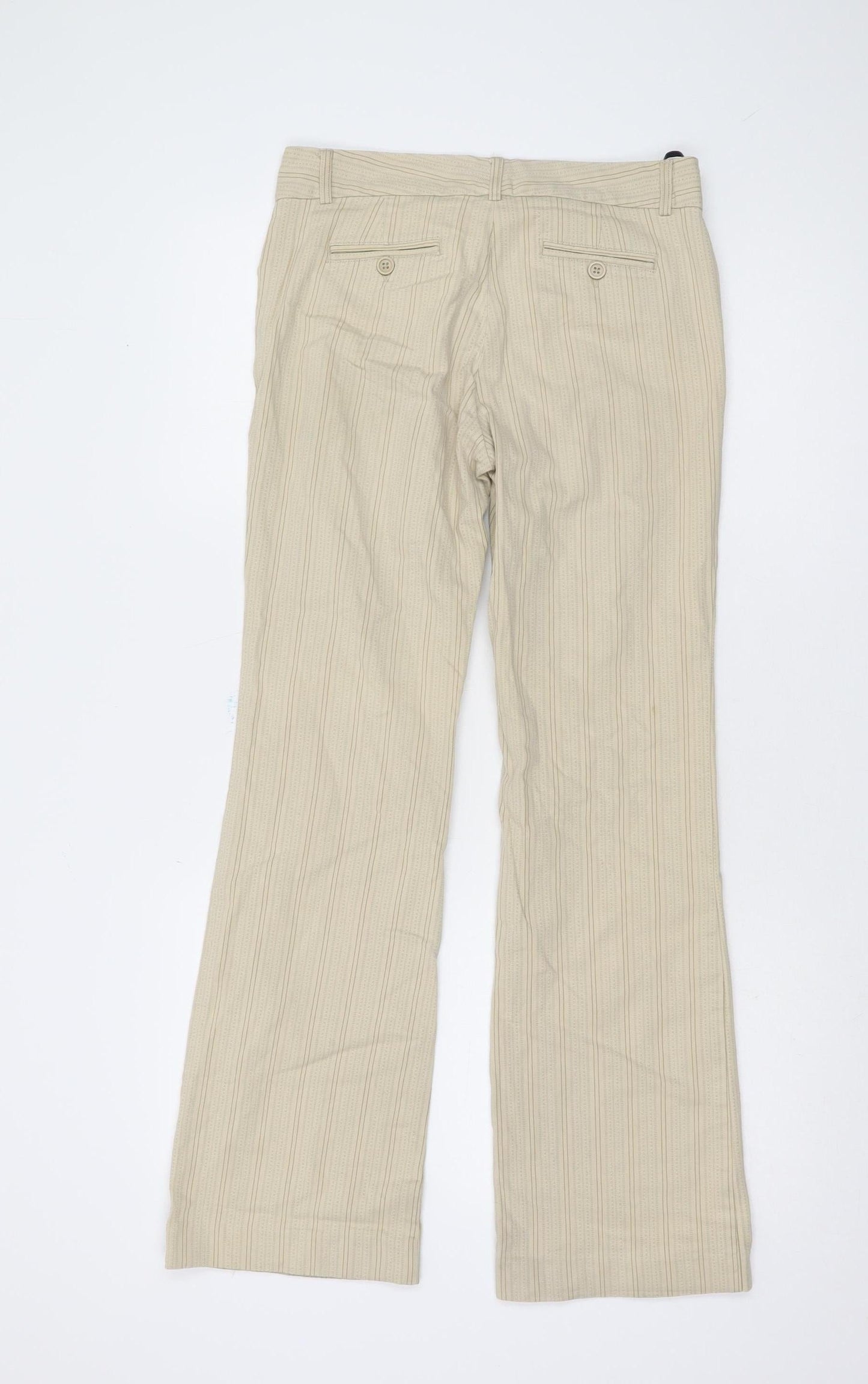 Gap Women's Beige Flared Trousers Size 2