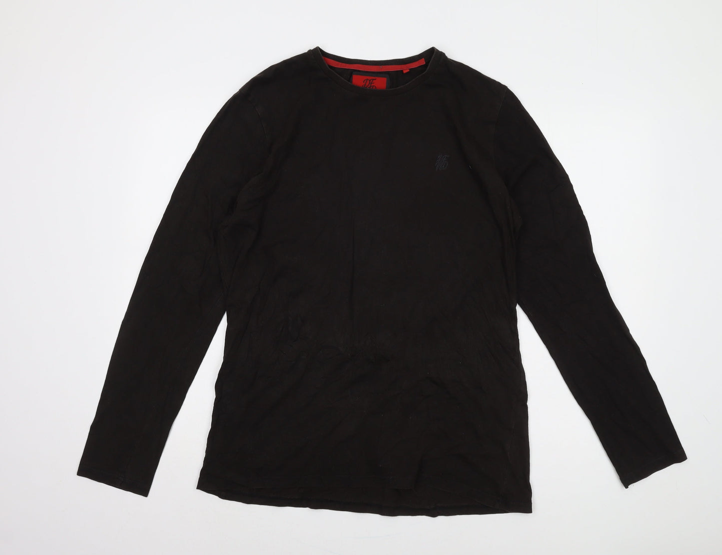 DFND Men's Black Long Sleeve T-Shirt XL