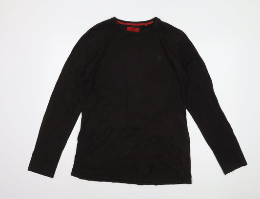 DFND Men's Black Long Sleeve T-Shirt XL