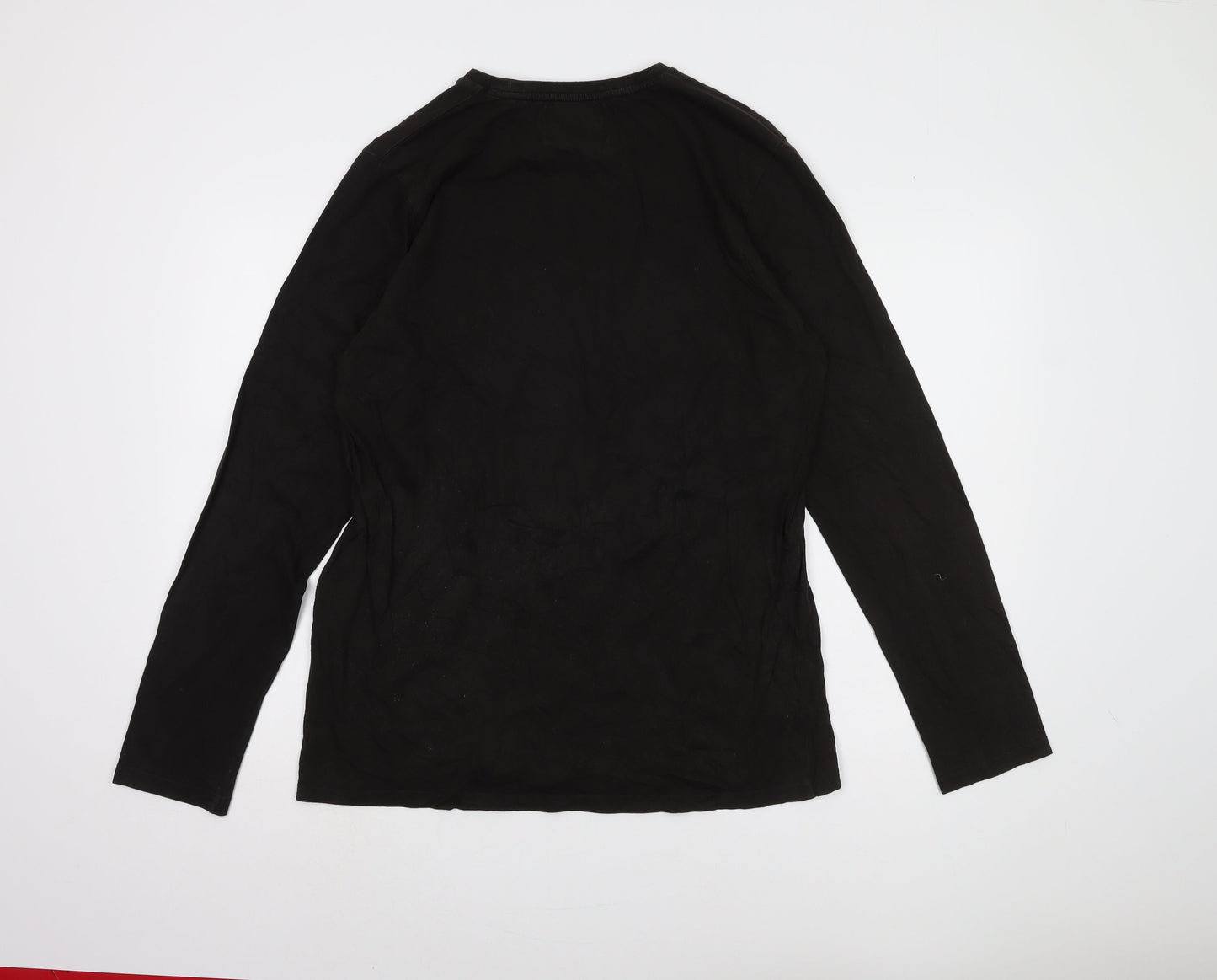 DFND Men's Black Long Sleeve T-Shirt XL
