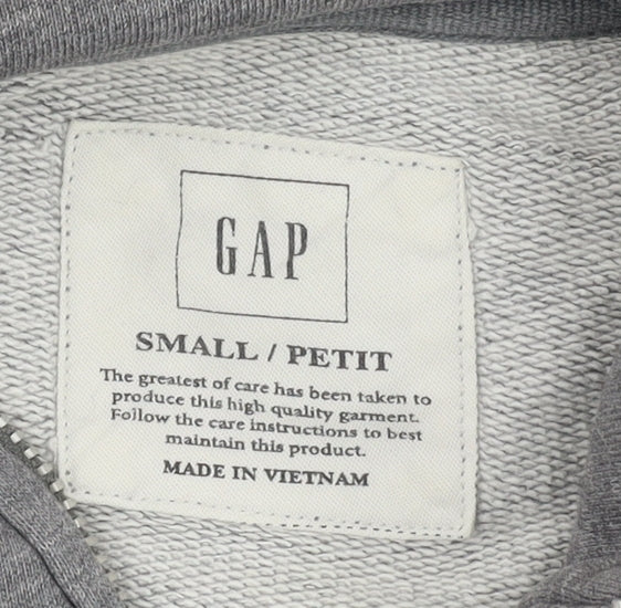 GAP Men's Grey Full Zip Basic Jacket S