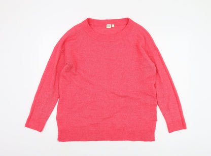 Gap Women's Pink Pullover Jumper, Size M