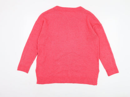 Gap Women's Pink Pullover Jumper, Size M