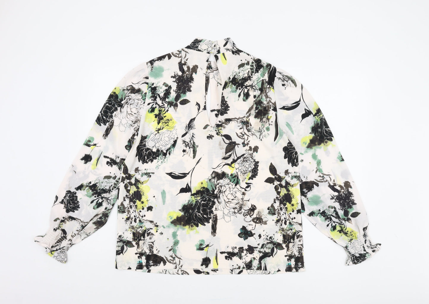 Next Women's Multicoloured Floral Blouse, Size 14, Casual Style