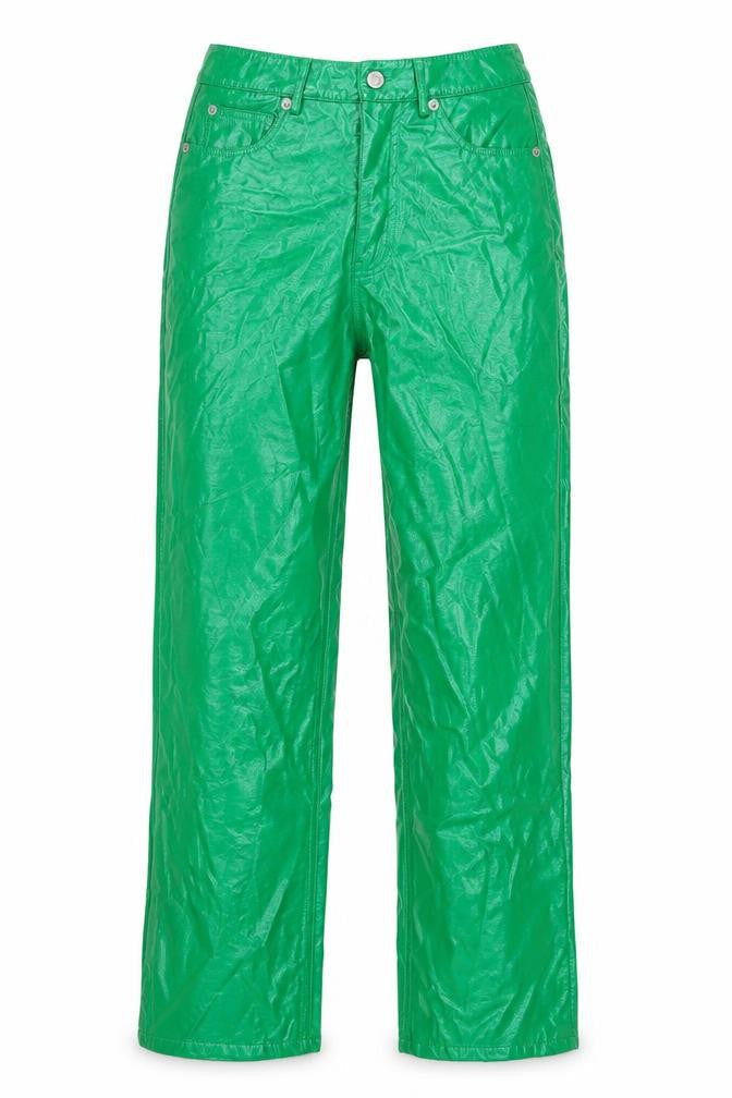 JJXX Women's Green Straight Trousers S