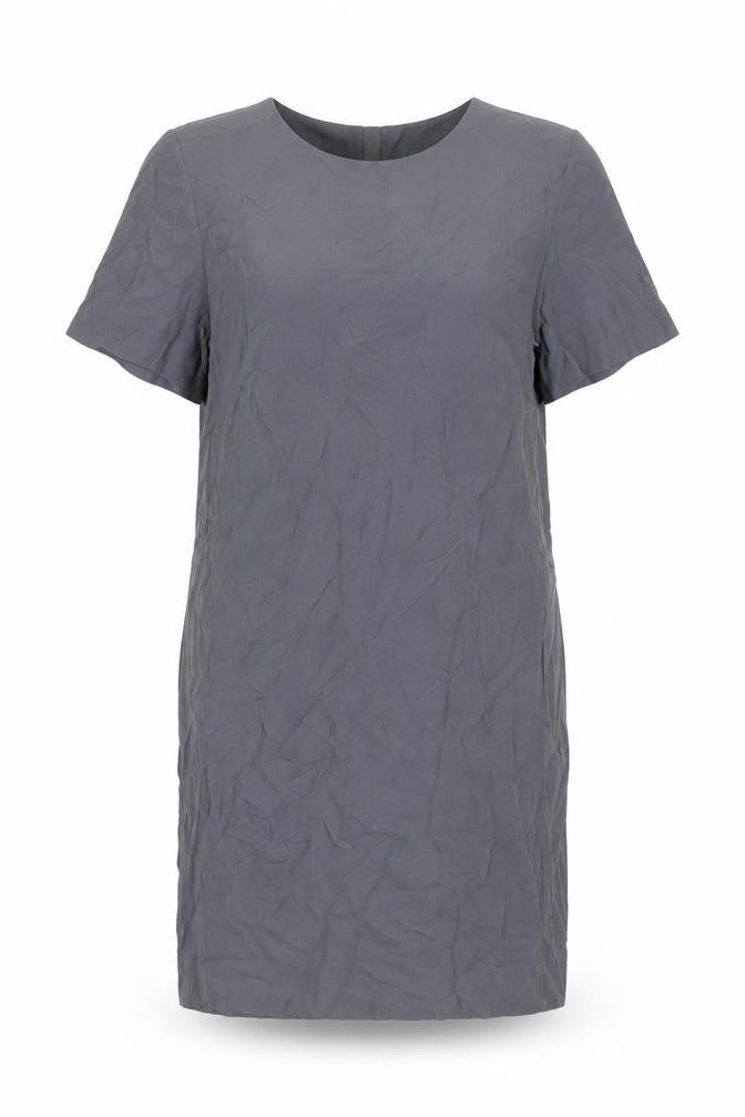 COS Women's Grey Shift Dress - Size 12