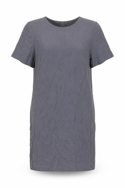 COS Women's Grey Shift Dress - Size 12