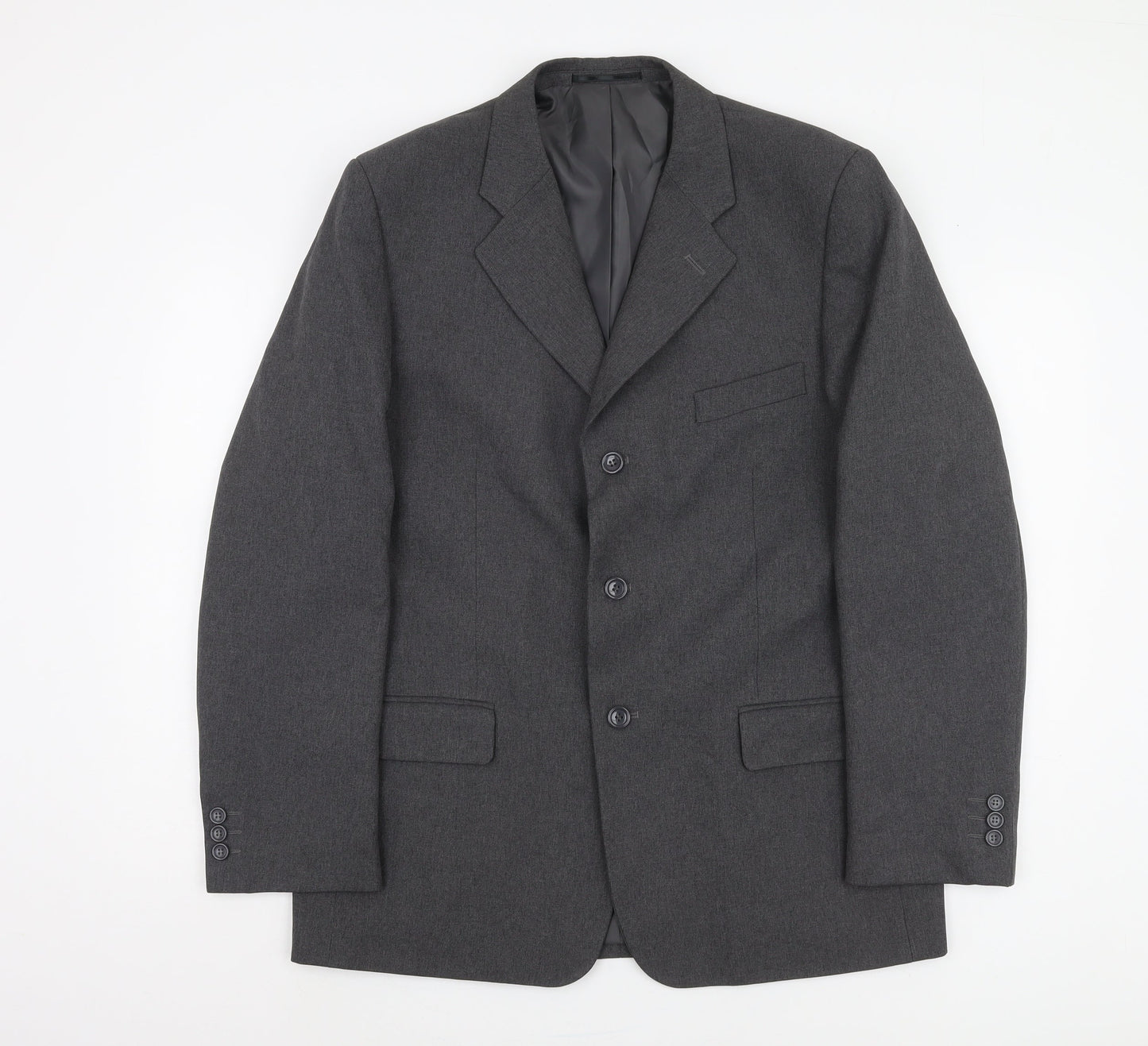 Lincroft Men's Grey Blazer Jacket 40 R Business