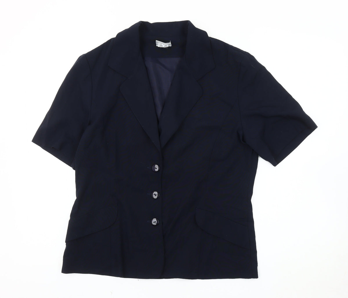 OPUS Women’s Blue Short Sleeve Blazer UK 14