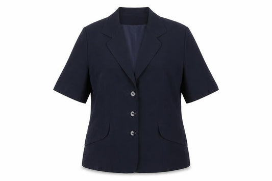 OPUS Women’s Blue Short Sleeve Blazer UK 14