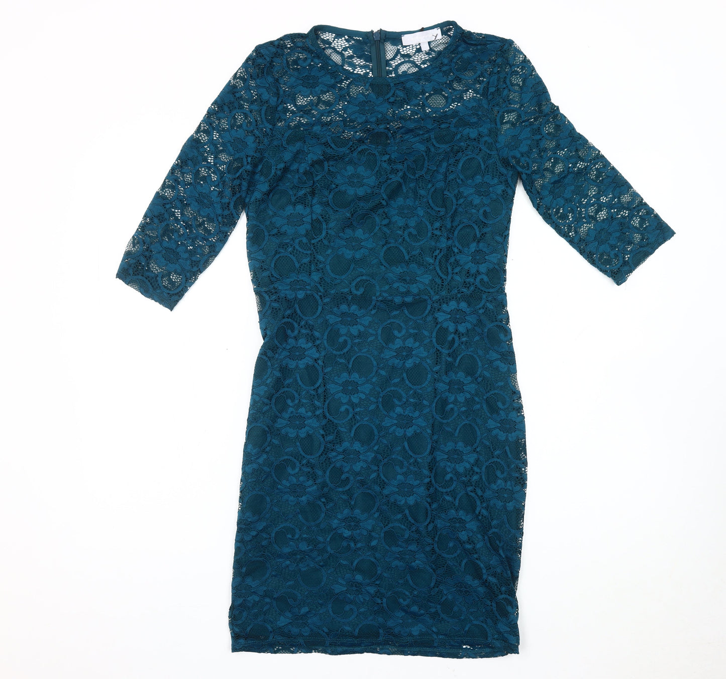 Red Herring Women's Blue Lace Dress Size 10