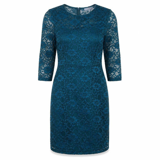 Red Herring Women's Blue Lace Dress Size 10