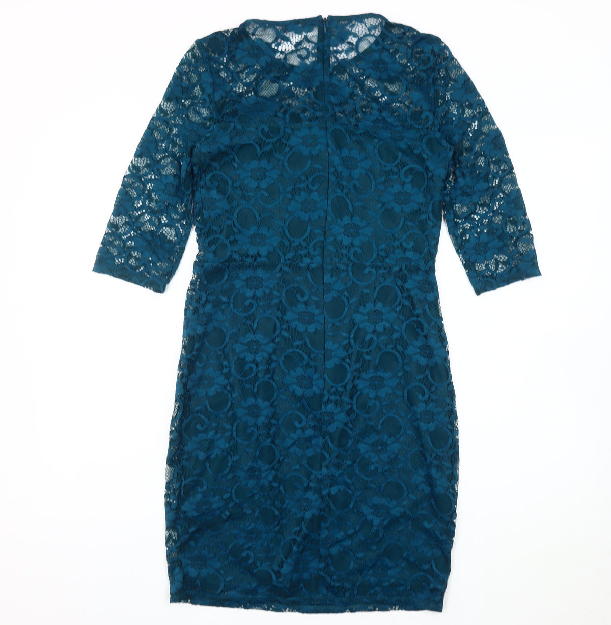 Red Herring Women's Blue Lace Dress Size 10