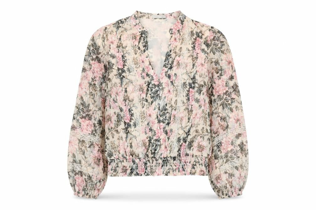 Oasis Women's Floral Blouse Multicoloured Size 14