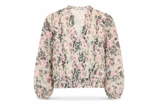 Oasis Women's Floral Blouse Multicoloured Size 14