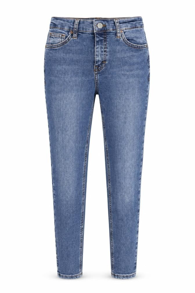 Topshop Women's Blue Skinny Jeans Size 8