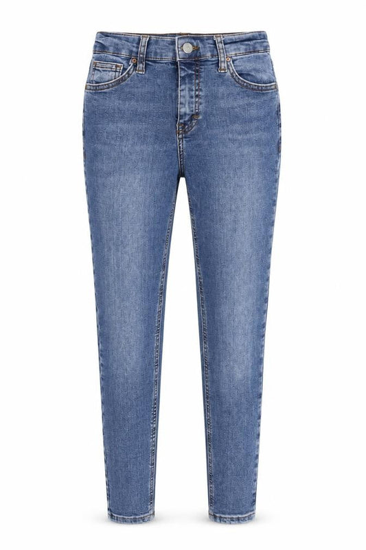 Topshop Women's Blue Skinny Jeans Size 8