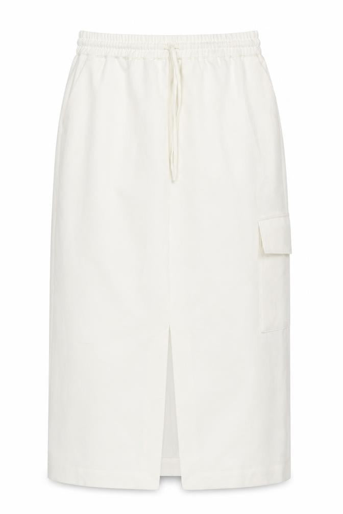 Hush Women's Ivory Cargo Skirt Size 10 Casual