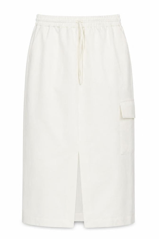Hush Women's Ivory Cargo Skirt Size 10 Casual