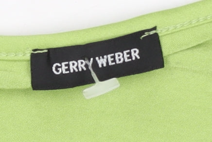 Gerry Weber Women's Green Long Sleeve Top Size 8