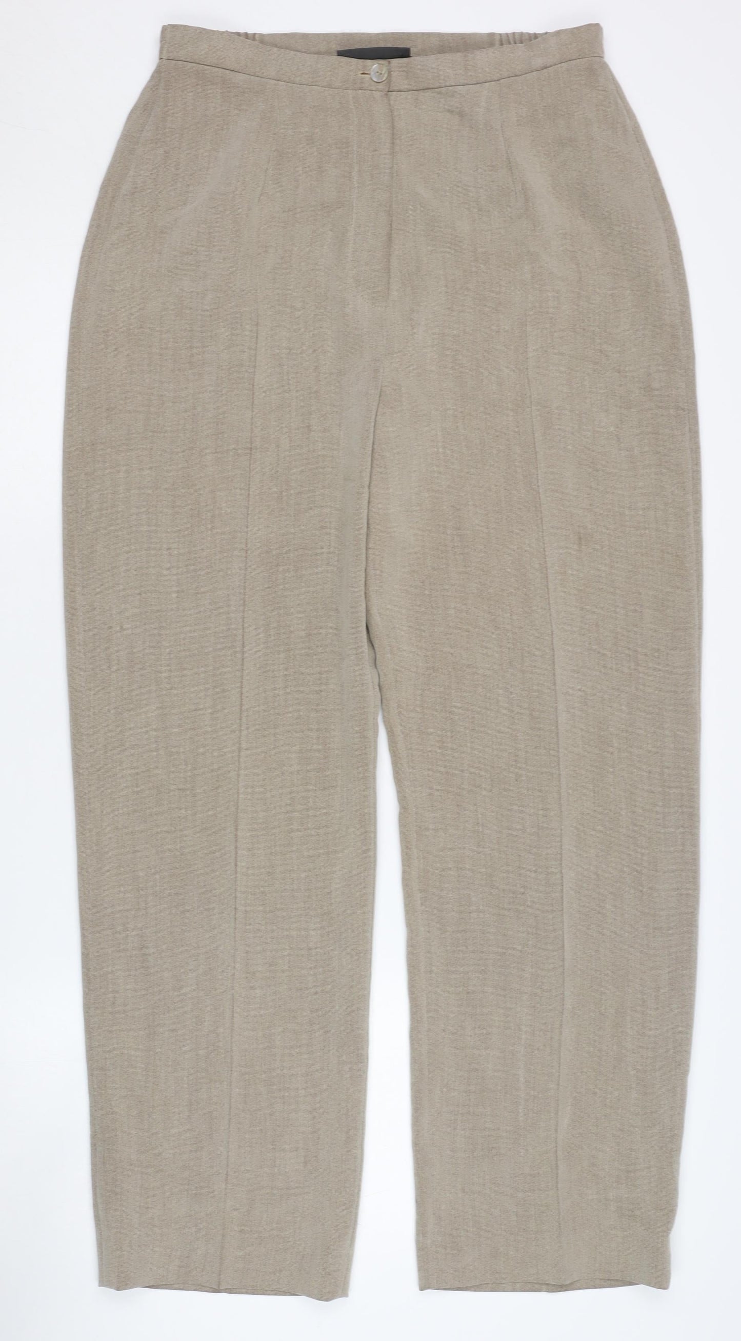 Alex & Co. Women's Beige Trousers Size 14