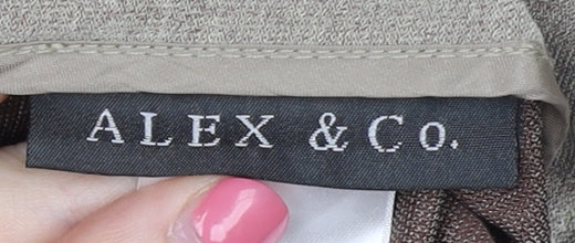 Alex & Co. Women's Beige Trousers Size 14