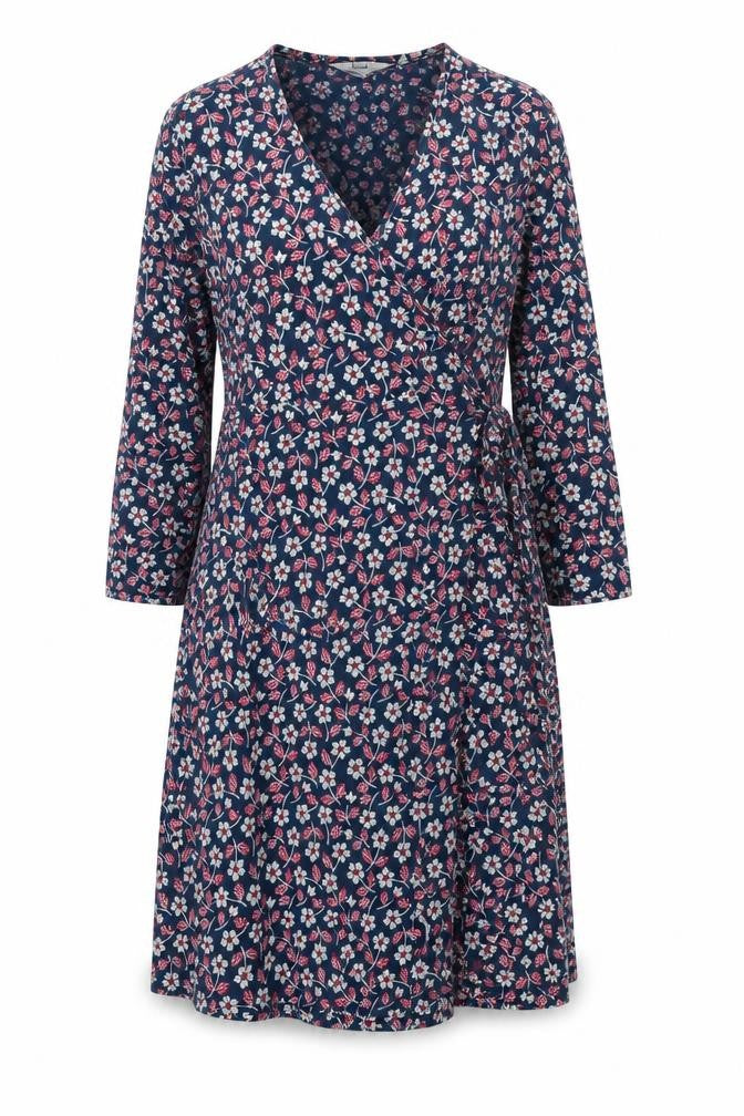 Seasalt Women’s Multicoloured Floral Cotton Dress Size 10
