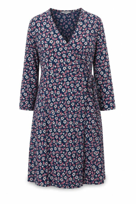Seasalt Women’s Multicoloured Floral Cotton Dress Size 10