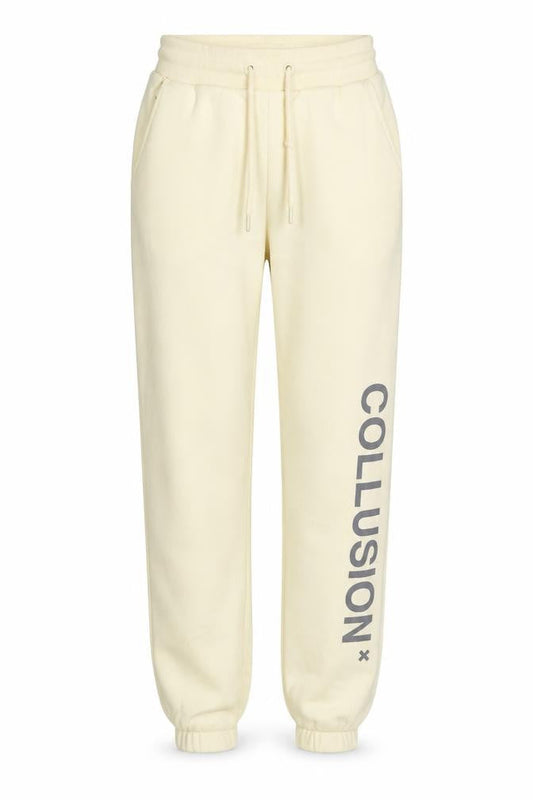 Collusion Women Ivory Jogger Trousers 2XS