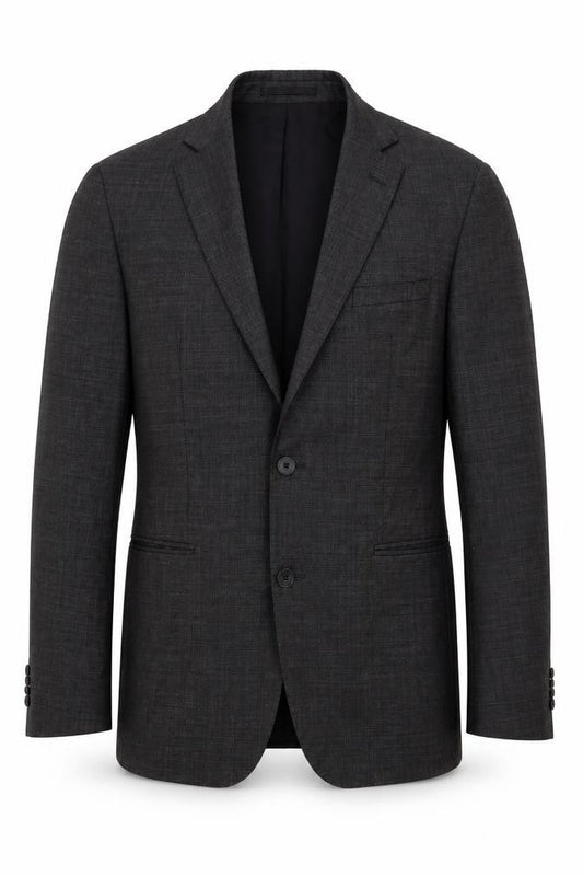 Hugo Boss Men's Grey Blazer - Size 42 Regular Fit
