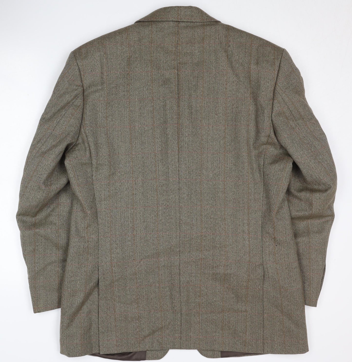 Savoy Taylors Guild Men's Grey Check Blazer 42 R