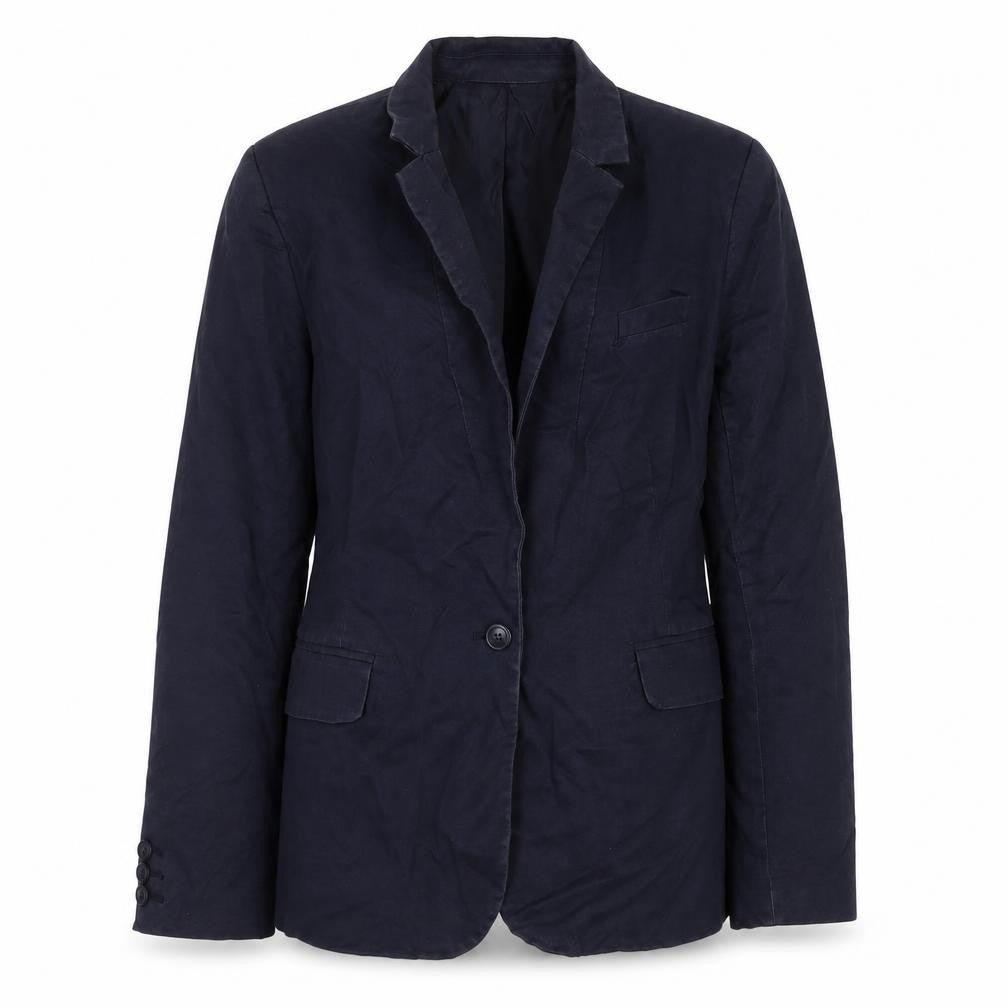 Gap Women's Blue Blazer, UK 10, Classic Fit, Notch Lapel
