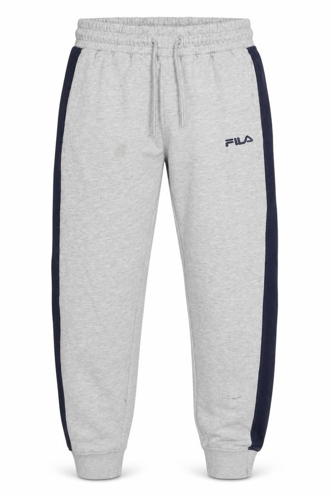 FILA Men's Grey Sweatpants M with Elastic Waist