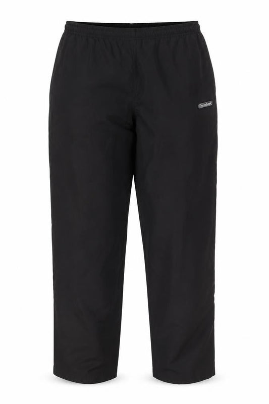 Reebok Black Women's Track Pants - Size 12, Athleisure Style
