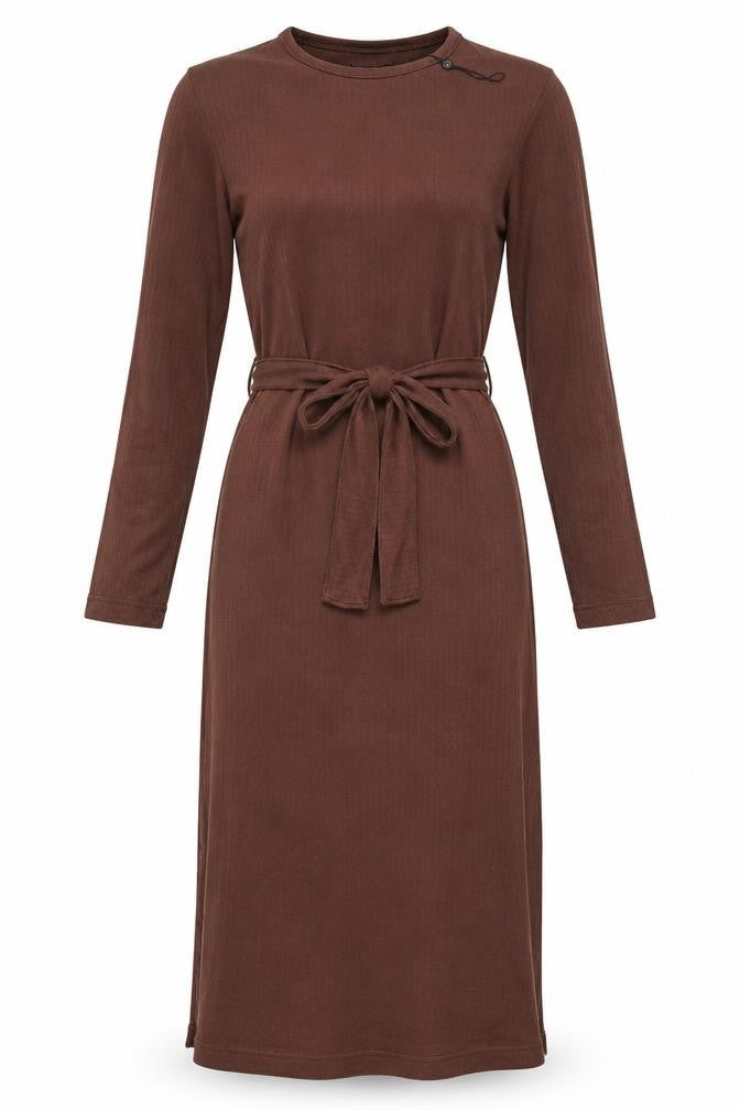 Missguided Brown Long Sleeve Women's Dress Size 8