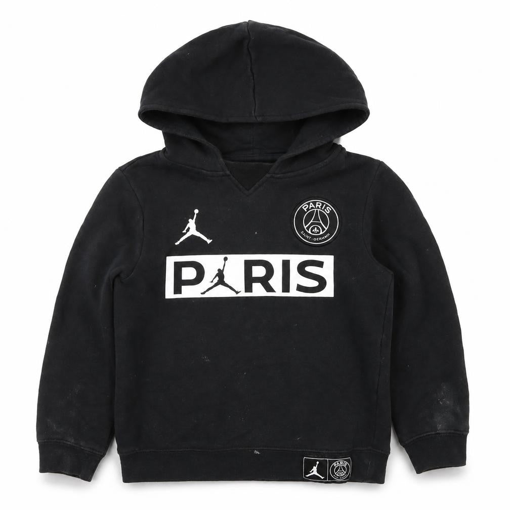 Jordan Boys Black Pullover Hoodie 6-7 Years, Sports Logo