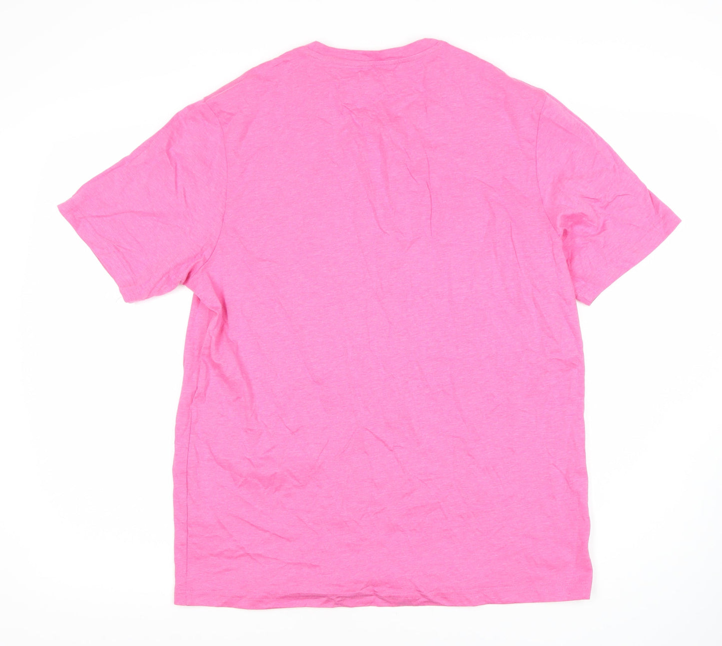 Farah Men's Pink M Crew Neck T-Shirt