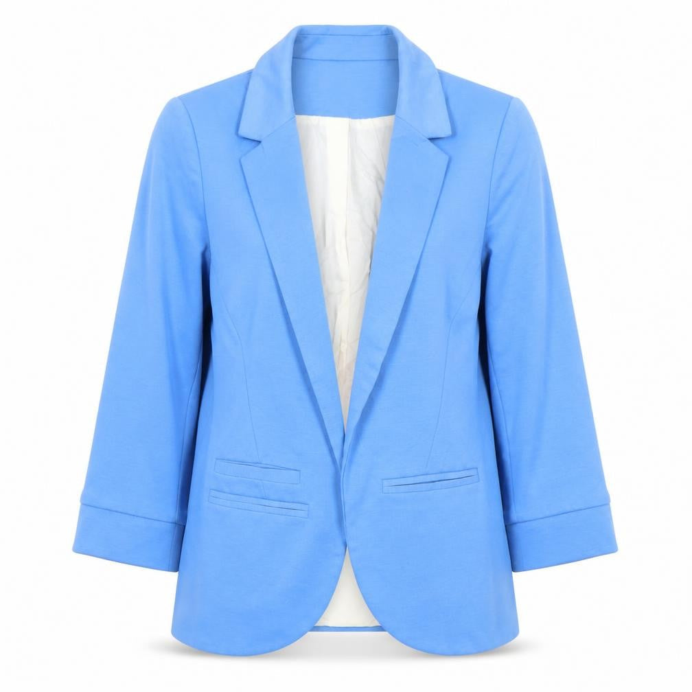Topshop Women's Blue Blazer Size 8 Modern Style