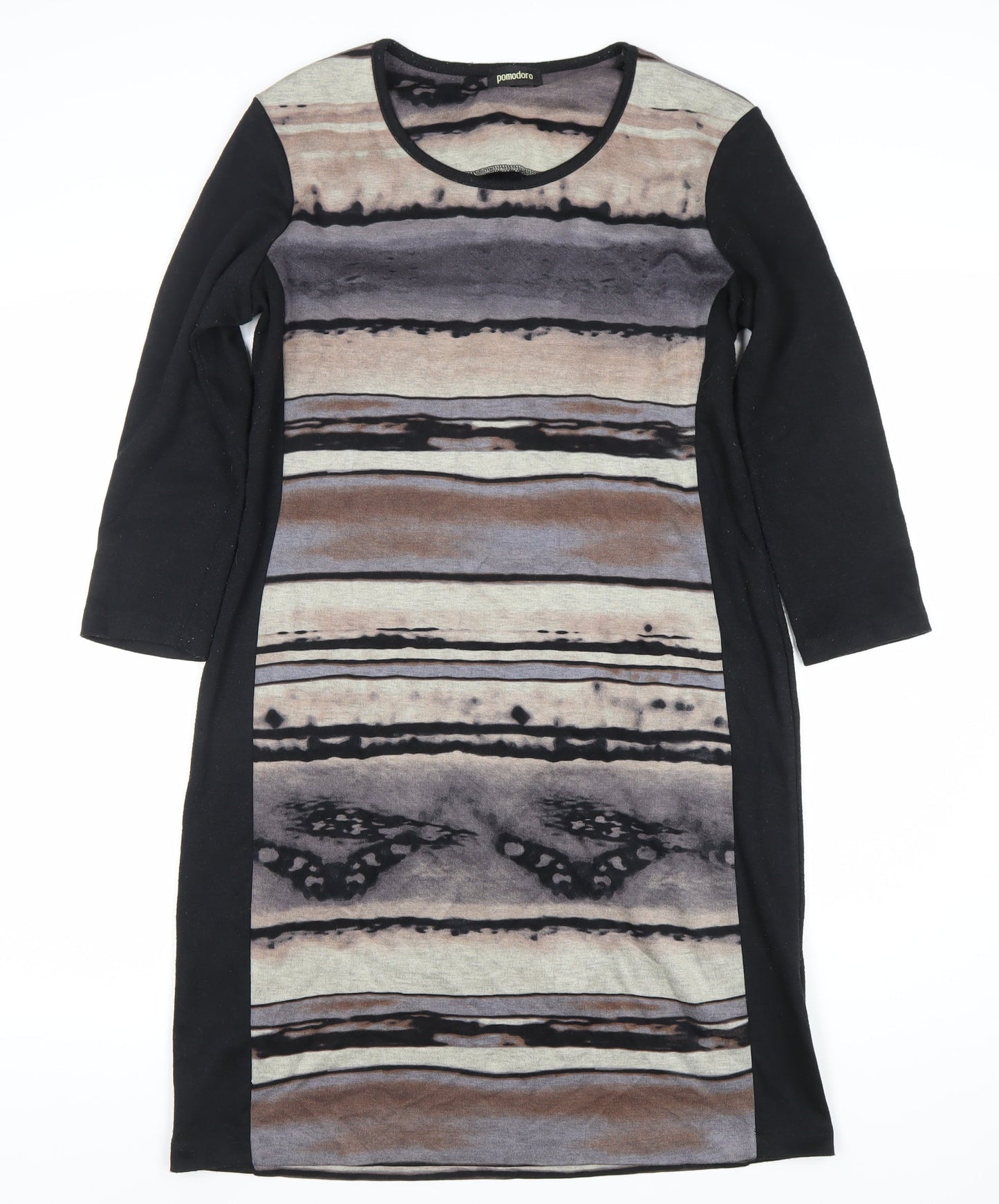 Pomodoro Women's Multicoloured Long Sleeve Dress
