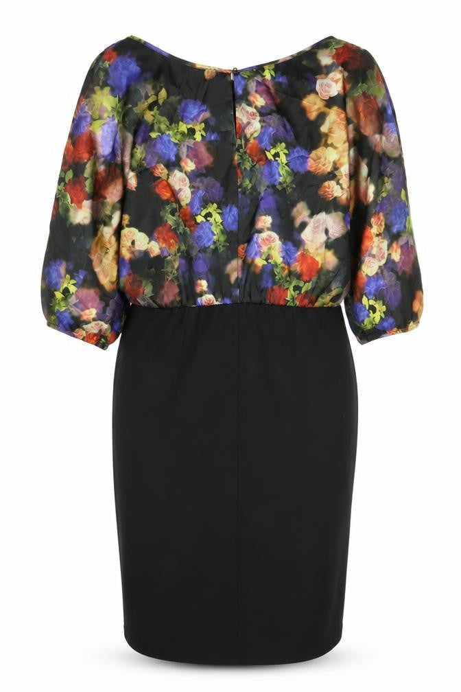 Kaleidoscope Women's Floral Sheath Midi Dress Size 14