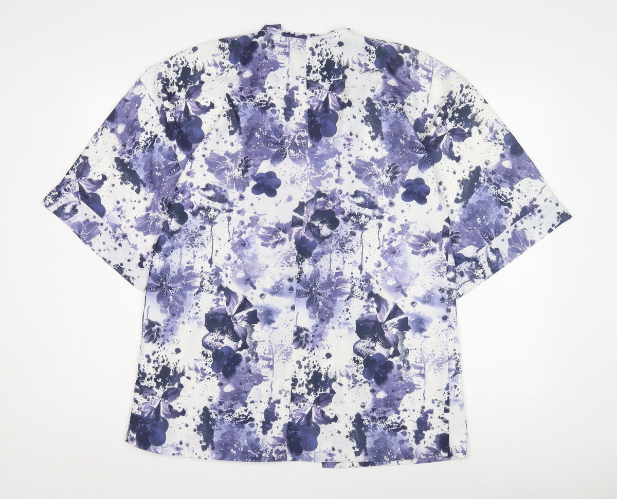 Only Women's Multicoloured Floral Kimono Size 12