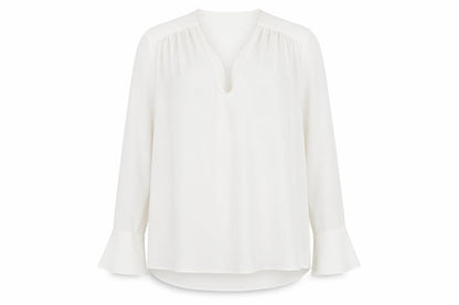 Mango Women's White Blouse Size 14 Basic Style
