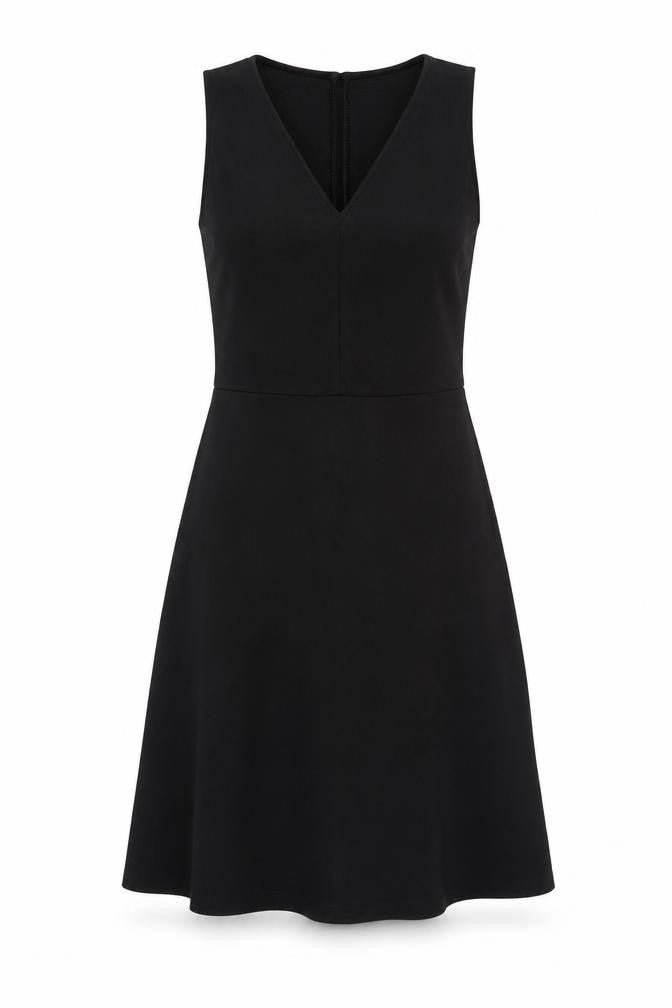 Mango Women's Black A-Line Dress Size 8