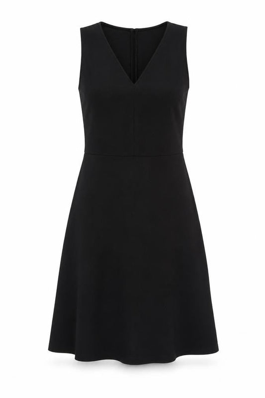 Mango Women's Black A-Line Dress Size 8