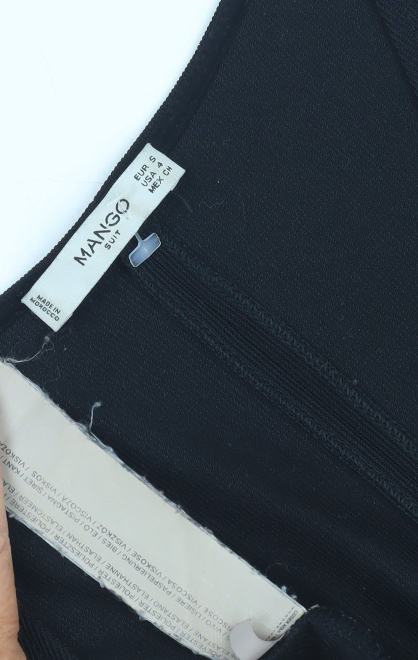 Mango Women's Black A-Line Dress Size 8