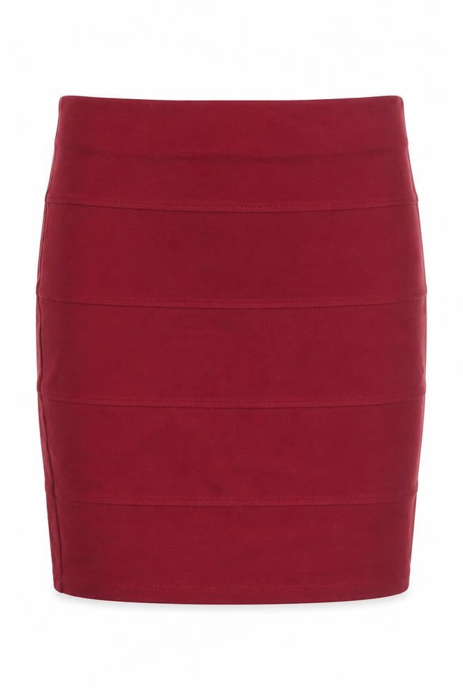 Marks & Spencer Red Bandage Skirt - UK Size 8