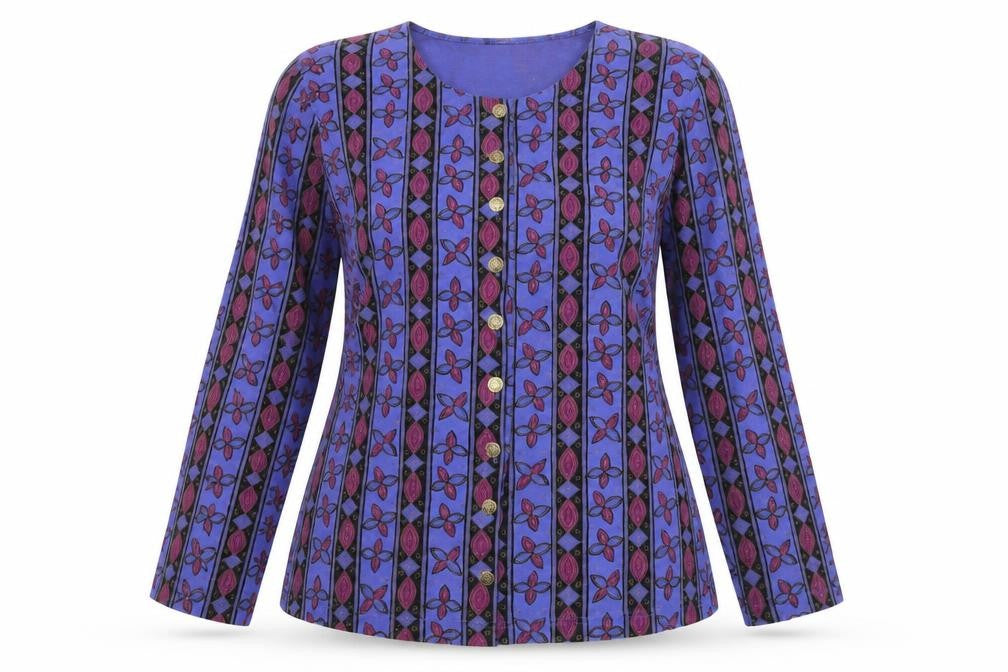 Naughty Women's Multicoloured Floral Button-Up S