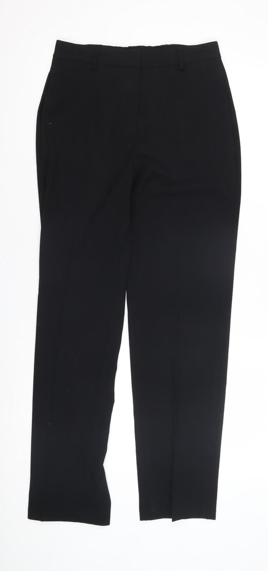 Marks and Spencer Womens Trousers Black Size 8