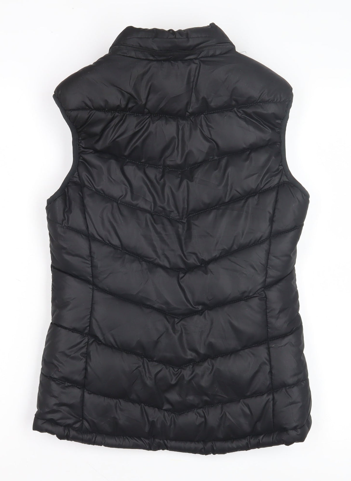 H&M Women's Black Waistcoat, Size 6, Autumn/Winter Ready